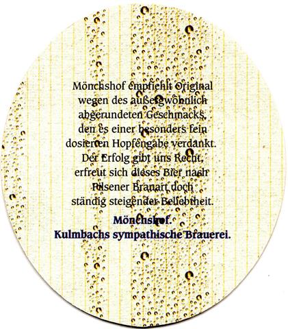 kulmbach ku-by mönchshof original 3b (oval220-mönchshof empfielt) 